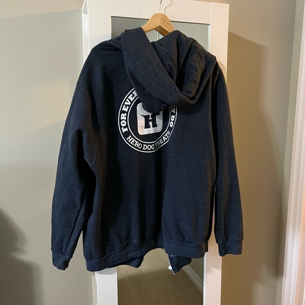 COMPANY Branded Hooded Zip Up Sweater - Picture 3 of 5